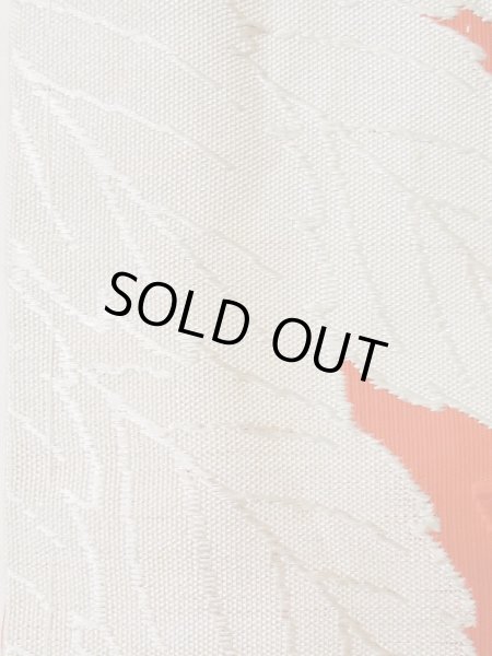 画像5: L0407P 半幅帯 女性用着物 シルク(正絹)   藤 葉 【中古】 【USED】 【リサイクル】 ★★☆☆☆ (5)