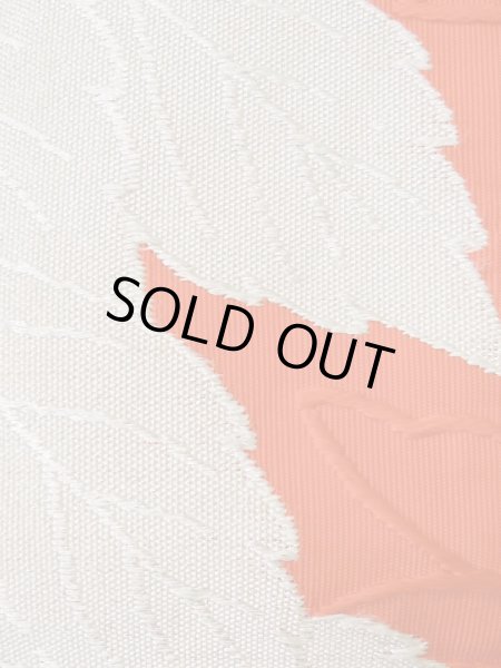 画像7: L0407P 半幅帯 女性用着物 シルク(正絹)   藤 葉 【中古】 【USED】 【リサイクル】 ★★☆☆☆ (7)