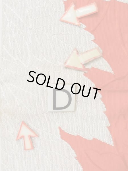 画像12: L0407P 半幅帯 女性用着物 シルク(正絹)   藤 葉 【中古】 【USED】 【リサイクル】 ★★☆☆☆ (12)