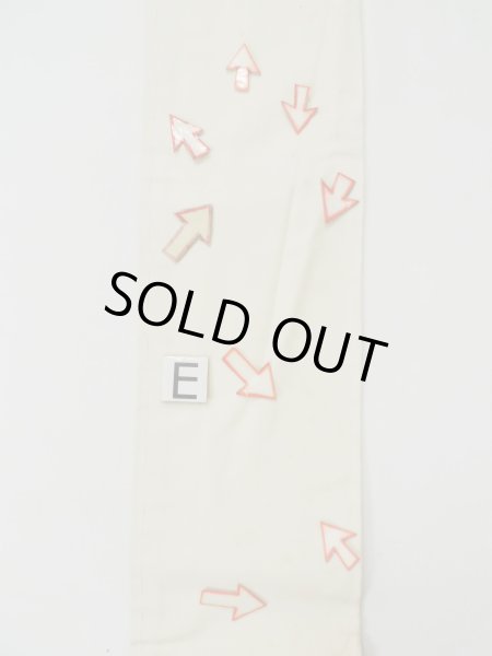 画像13: L0407P 半幅帯 女性用着物 シルク(正絹)   藤 葉 【中古】 【USED】 【リサイクル】 ★★☆☆☆ (13)