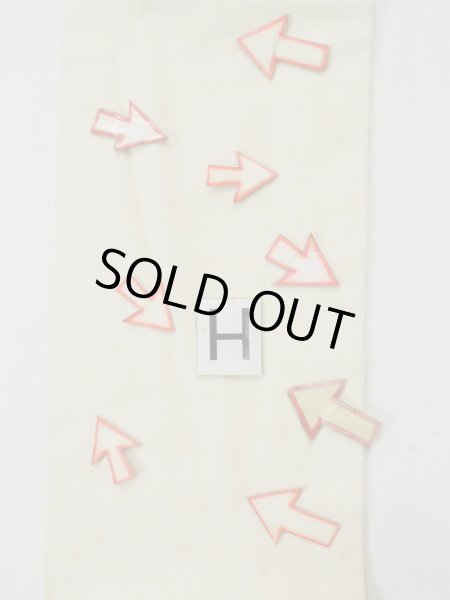 画像16: L0407P 半幅帯 女性用着物 シルク(正絹)   藤 葉 【中古】 【USED】 【リサイクル】 ★★☆☆☆ (16)