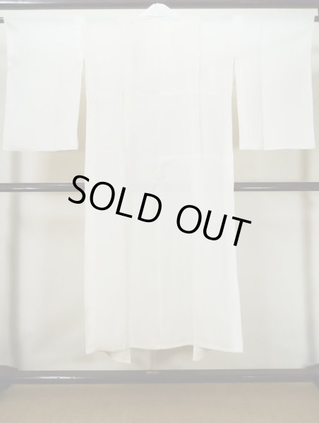 画像2: L0413F  襦袢 女性用着物  シルク(正絹)   クリーム,  【中古】 【USED】 【リサイクル】 ★☆☆☆☆ (2)