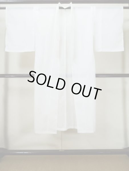 画像1: L0413G  襦袢 女性用着物  化繊   オフ　ホワイト,  【中古】 【USED】 【リサイクル】 ★☆☆☆☆ (1)