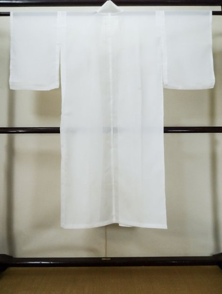 画像2: L0413G  襦袢 女性用着物  化繊   オフ ホワイト,  【中古】 【USED】 【リサイクル】 ★☆☆☆☆ (2)