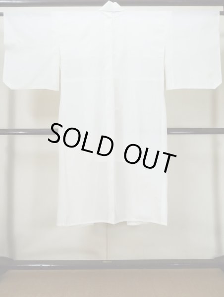 画像2: L0413P  襦袢 女性用着物  シルク(正絹)   オフ ホワイト,  【中古】 【USED】 【リサイクル】 ★★☆☆☆ (2)