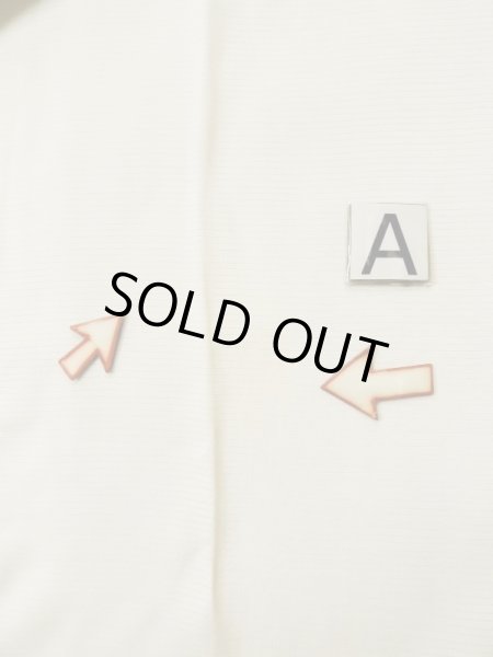 画像12: L0413S  襦袢 女性用着物  シルク(正絹)   オフ ホワイト,  【中古】 【USED】 【リサイクル】 ★★☆☆☆ (12)