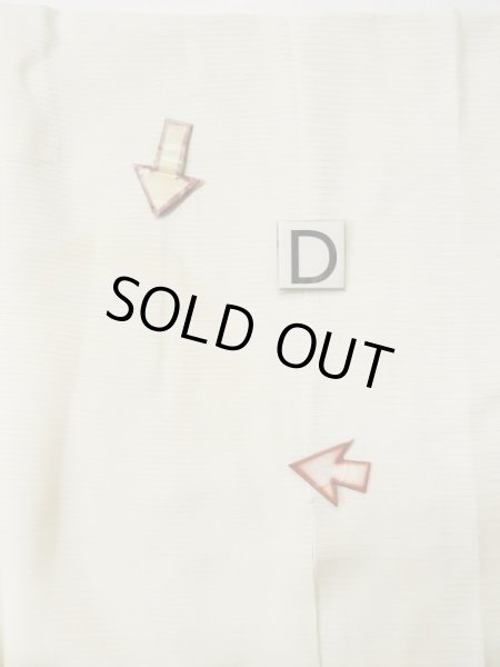 画像15: L0413S  襦袢 女性用着物  シルク(正絹)   オフ ホワイト,  【中古】 【USED】 【リサイクル】 ★★☆☆☆ (15)