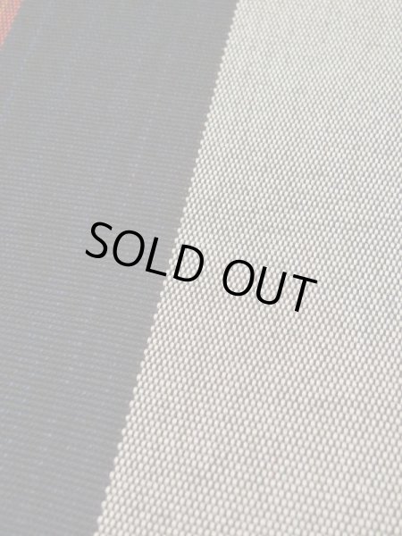 画像7: L0414F 半幅帯 女性用着物 シルク(正絹) 淡い  コーラル 縞 【中古】 【USED】 【リサイクル】 ★★★★☆ (7)