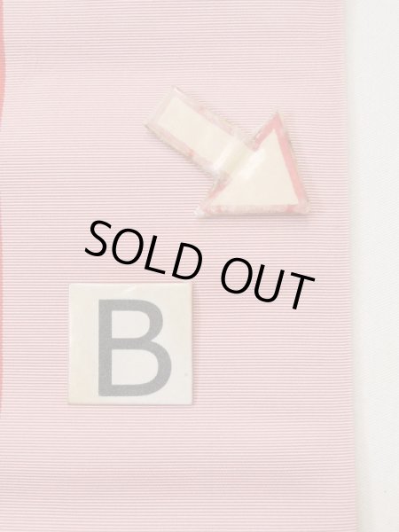 画像13: L0414Q 半幅帯 女性用着物 シルク(正絹) スモーキーな  カーキ 縞 【中古】 【USED】 【リサイクル】 ★★★☆☆ (13)