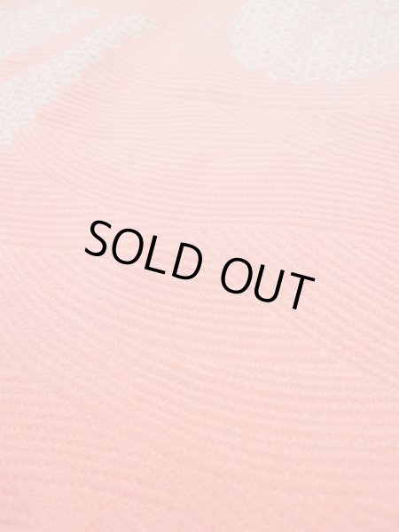 画像8: L0420E  羽織 女性用着物  シルク(正絹) クリーミーな  カーキ, 花 【中古】 【USED】 【リサイクル】 ★★★☆☆ (8)