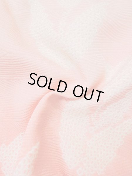 画像11: L0420E  羽織 女性用着物  シルク(正絹) クリーミーな  カーキ, 花 【中古】 【USED】 【リサイクル】 ★★★☆☆ (11)