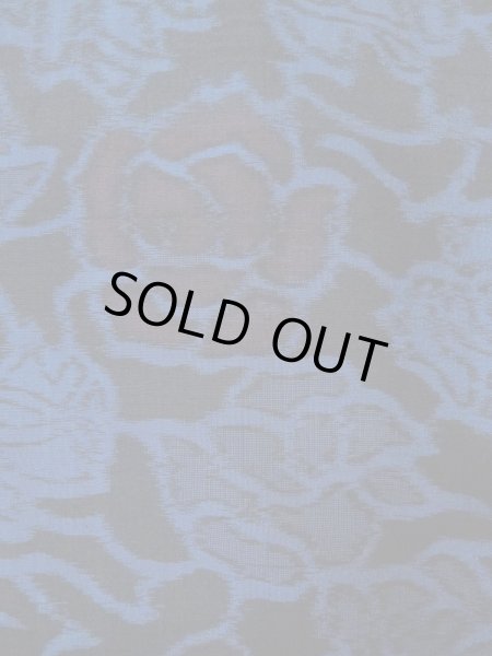 画像7: L0420H  羽織 女性用着物  シルク(正絹) グレイッシュ  オレンジ, 花 【中古】 【USED】 【リサイクル】 ★★★☆☆ (7)