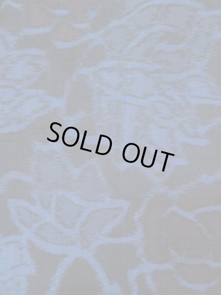 画像8: L0420H  羽織 女性用着物  シルク(正絹) グレイッシュ  オレンジ, 花 【中古】 【USED】 【リサイクル】 ★★★☆☆ (8)