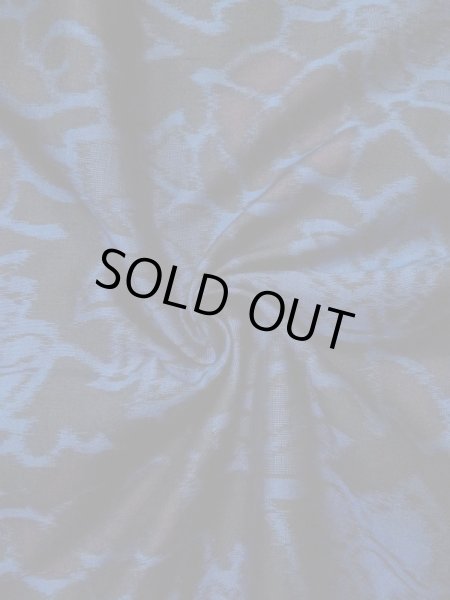 画像13: L0420H  羽織 女性用着物  シルク(正絹) グレイッシュ  オレンジ, 花 【中古】 【USED】 【リサイクル】 ★★★☆☆ (13)