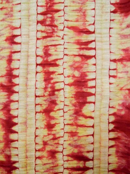 画像5: L0420K Mint  羽織 女性用着物  シルク(正絹) スモーキーな クリーミーな グリーン(緑), 抽象的模様 【中古】 【USED】 【リサイクル】 ★★★★☆ (5)