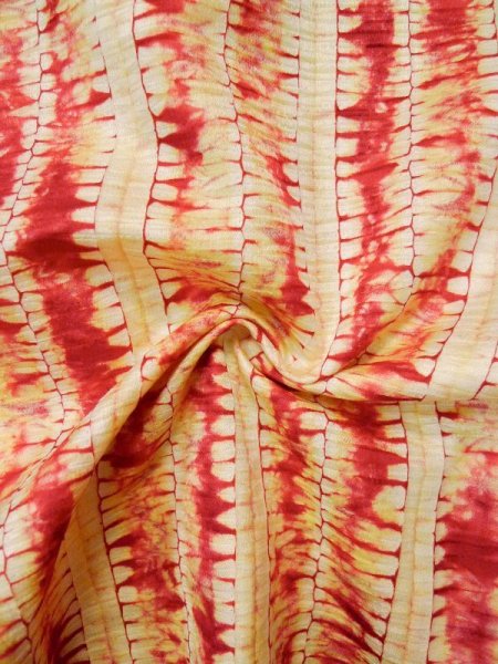 画像10: L0420K Mint  羽織 女性用着物  シルク(正絹) スモーキーな クリーミーな グリーン(緑), 抽象的模様 【中古】 【USED】 【リサイクル】 ★★★★☆ (10)