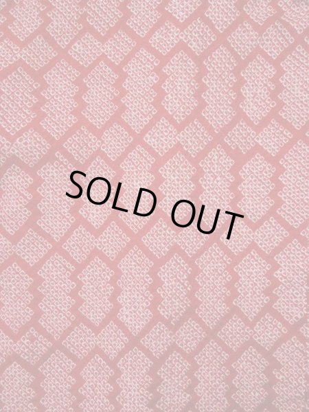 画像3: L0420N  羽織 女性用着物  シルク(正絹)   紫, 松皮菱 【中古】 【USED】 【リサイクル】 ★★★☆☆ (3)