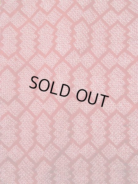 画像4: L0420N  羽織 女性用着物  シルク(正絹)   紫, 松皮菱 【中古】 【USED】 【リサイクル】 ★★★☆☆ (4)