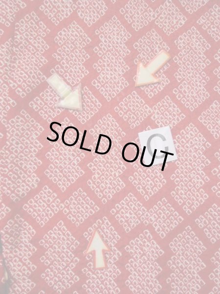 画像15: L0420N  羽織 女性用着物  シルク(正絹)   紫, 松皮菱 【中古】 【USED】 【リサイクル】 ★★★☆☆ (15)