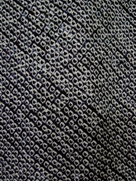 画像5: L0420O Mint  羽織 女性用着物  シルク(正絹)   黒, かのこ 【中古】 【USED】 【リサイクル】 ★★★★☆ (5)