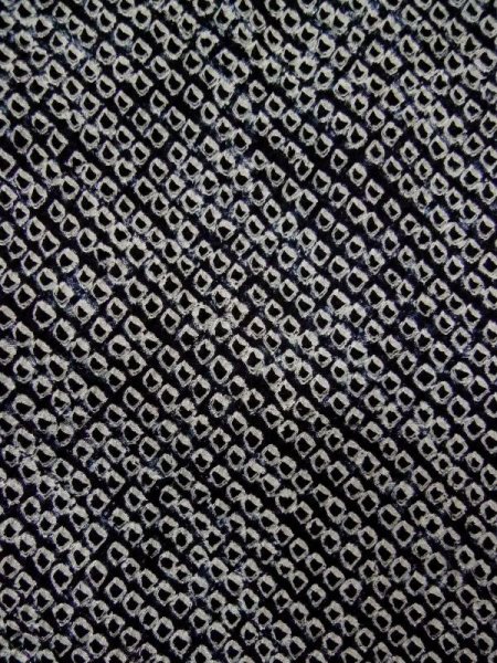 画像6: L0420O Mint  羽織 女性用着物  シルク(正絹)   黒, かのこ 【中古】 【USED】 【リサイクル】 ★★★★☆ (6)