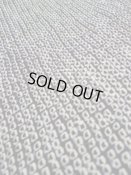 画像8: L0420O Mint  羽織 女性用着物  シルク（正絹）   黒, かのこ 【中古】 【USED】 【リサイクル】 ★★★★☆ (8)