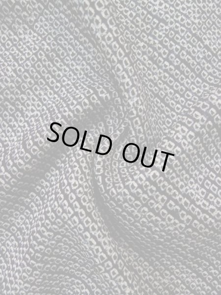 画像10: L0420O Mint  羽織 女性用着物  シルク（正絹）   黒, かのこ 【中古】 【USED】 【リサイクル】 ★★★★☆ (10)