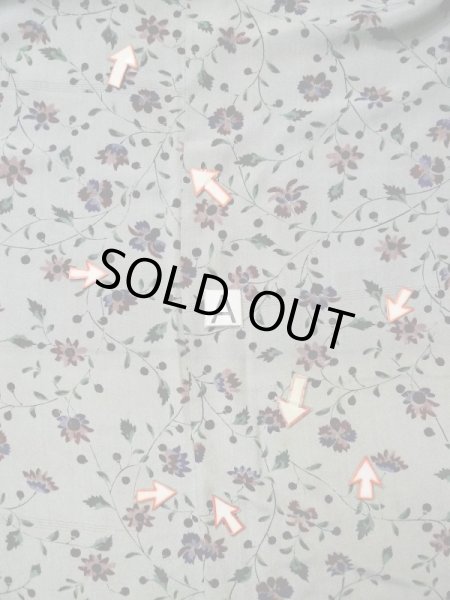 画像13: L0421A  羽織 女性用着物  シルク（正絹） スモーキーな 淡い 朱赤, 花 【中古】 【USED】 【リサイクル】 ★☆☆☆☆ (13)