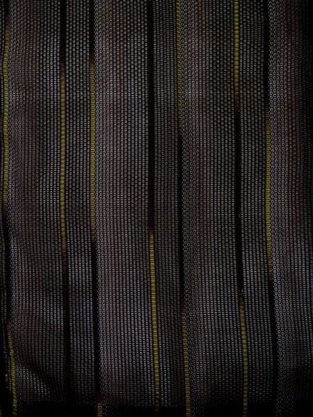 画像4: L0421I  道中着 女性用着物  化繊 淡い  茶色, ぼかし 【中古】 【USED】 【リサイクル】 ★★★★☆ (4)