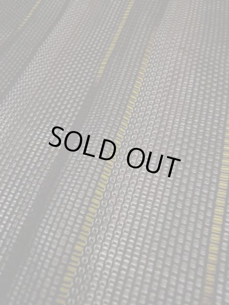 画像8: L0421I  道中着 女性用着物  化繊 淡い  茶色, ぼかし 【中古】 【USED】 【リサイクル】 ★★★★☆ (8)