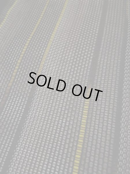 画像9: L0421I  道中着 女性用着物  化繊 淡い  茶色, ぼかし 【中古】 【USED】 【リサイクル】 ★★★★☆ (9)