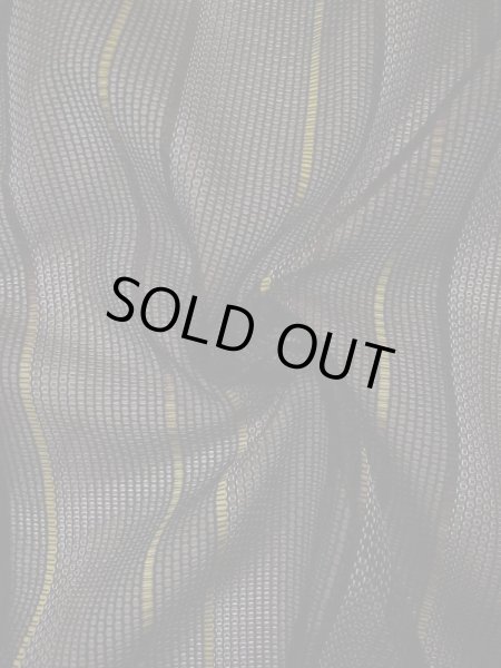 画像11: L0421I  道中着 女性用着物  化繊 淡い  茶色, ぼかし 【中古】 【USED】 【リサイクル】 ★★★★☆ (11)