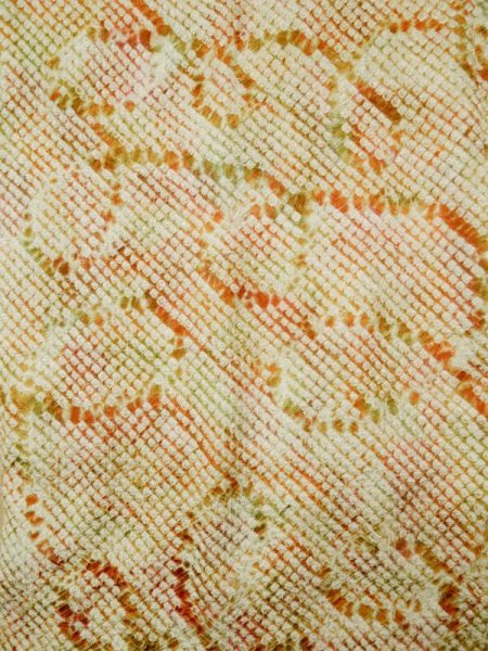 画像4: L0421O  道行 女性用着物  シルク(正絹) グレイッシュ  えんじ, 線 【中古】 【USED】 【リサイクル】 ★★★☆☆ (4)