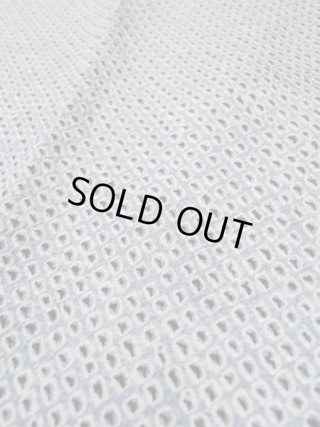 画像8: L0421R  道行 女性用着物  シルク(正絹) スモーキーな  シルバー(銀), かのこ 【中古】 【USED】 【リサイクル】 ★★★☆☆ (8)