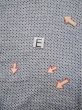 画像16: L0421R  道行 女性用着物  シルク（正絹） スモーキーな  シルバー（銀）, かのこ 【中古】 【USED】 【リサイクル】 ★★★☆☆ (16)