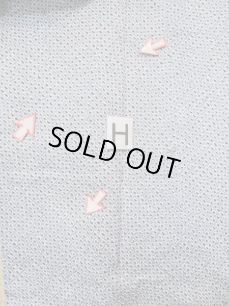 画像19: L0421R  道行 女性用着物  シルク(正絹) スモーキーな  シルバー(銀), かのこ 【中古】 【USED】 【リサイクル】 ★★★☆☆ (19)