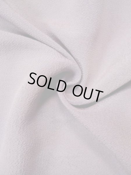 画像11: L0426K Mint  小紋 女性用着物  シルク(正絹) ペール ライト 藤, ぼかし 【中古】 【USED】 【リサイクル】 ★★★★★ (11)