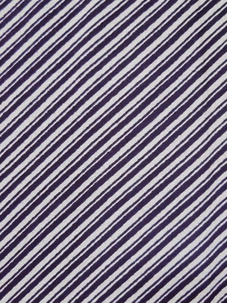 画像6: L0426O  小紋 女性用着物  シルク(正絹) 紫み  青, 線 【中古】 【USED】 【リサイクル】 ★★☆☆☆ (6)