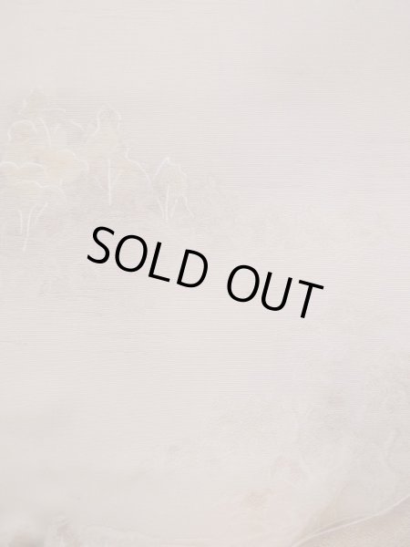 画像9: L0426P  小紋 女性用着物  シルク(正絹) ペール グレイッシュ ピンク, 木 【中古】 【USED】 【リサイクル】 ★★☆☆☆ (9)