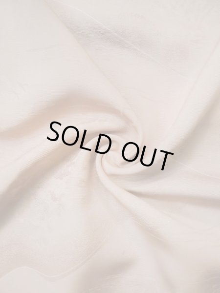 画像13: L0426P  小紋 女性用着物  シルク(正絹) ペール グレイッシュ ピンク, 木 【中古】 【USED】 【リサイクル】 ★★☆☆☆ (13)