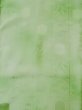 画像4: L0426Q  小紋 女性用着物  シルク（正絹） ペール ライト 黄緑色, 花 【中古】 【USED】 【リサイクル】 ★★★☆☆ (4)