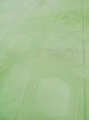 画像9: L0426Q  小紋 女性用着物  シルク（正絹） ペール ライト 黄緑色, 花 【中古】 【USED】 【リサイクル】 ★★★☆☆ (9)