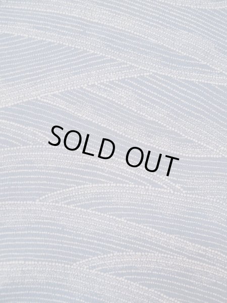 画像10: L0511C  L0511C 訪問着 女性用着物  シルク(正絹) 淡い 青み 藤色, 菊 【中古】 【USED】 【リサイクル】 ★★★☆☆ (10)