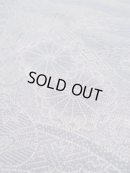 画像12: L0511C  L0511C 訪問着 女性用着物  シルク(正絹) 淡い 青み 藤色, 菊 【中古】 【USED】 【リサイクル】 ★★★☆☆ (12)