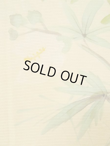 画像8: L0511J  L0511J 訪問着 女性用着物  シルク(正絹) 薄い 赤み 黄色, 花 【中古】 【USED】 【リサイクル】 ★★☆☆☆ (8)