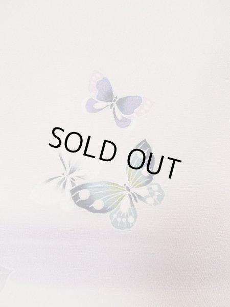 画像7: L0511Q  L0511Q 訪問着 女性用着物  シルク(正絹) 淡い 薄い 桃色, ぼたん 【中古】 【USED】 【リサイクル】 ★★★☆☆ (7)