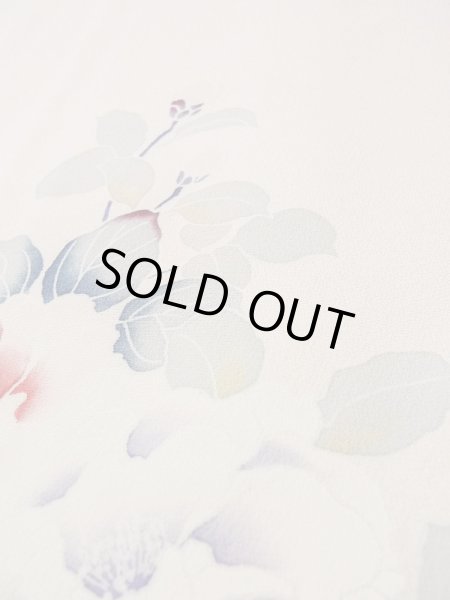 画像11: L0511Q  L0511Q 訪問着 女性用着物  シルク(正絹) 淡い 薄い 桃色, ぼたん 【中古】 【USED】 【リサイクル】 ★★★☆☆ (11)