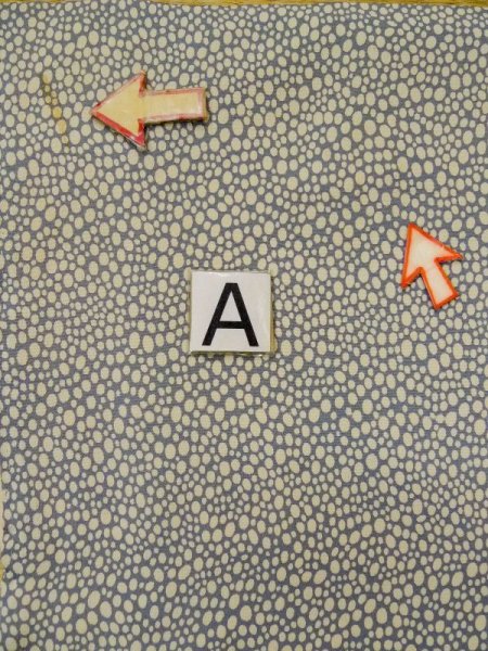 画像15: L0511T  L0511T 訪問着 女性用着物  シルク(正絹) 淡い 灰色がかった 水色, 小さな点々 【中古】 【USED】 【リサイクル】 ★★☆☆☆ (15)