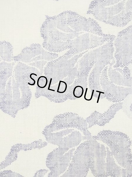 画像6: L0512K 名古屋帯 女性用着物 シルク(正絹)   オフ ホワイト つた 【中古】 【USED】 【リサイクル】 ★★★☆☆ (6)