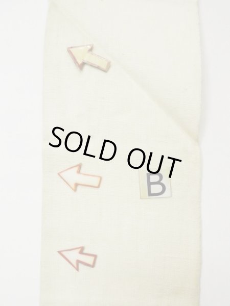 画像13: L0512K 名古屋帯 女性用着物 シルク(正絹)   オフ ホワイト つた 【中古】 【USED】 【リサイクル】 ★★★☆☆ (13)